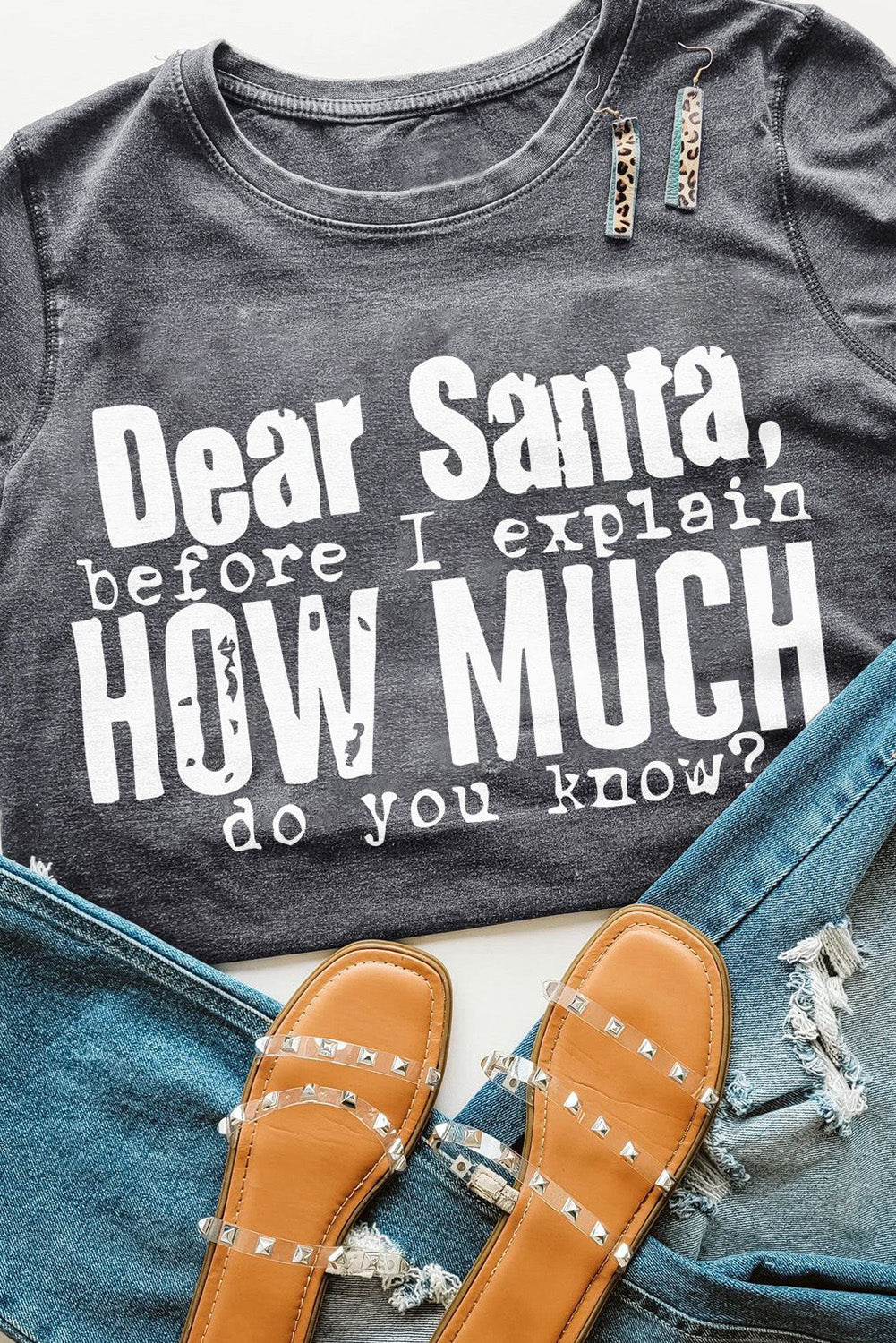 Dear Santa How Much Do You Know Tee
