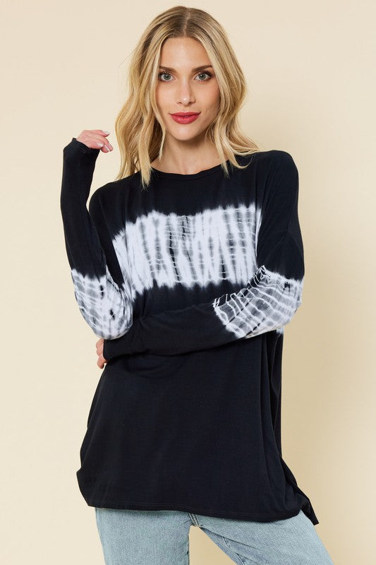 Tie Dye Tunic Top