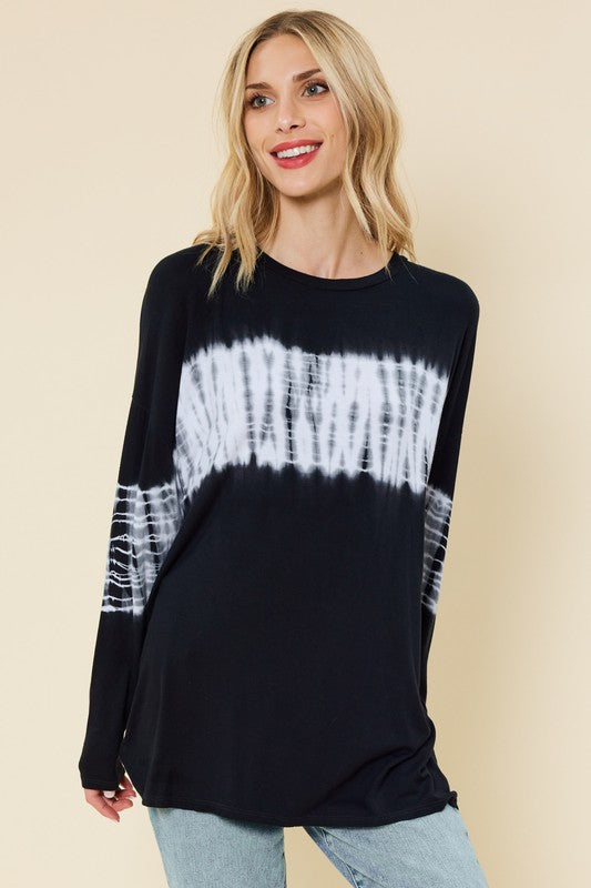 Tie Dye Tunic Top