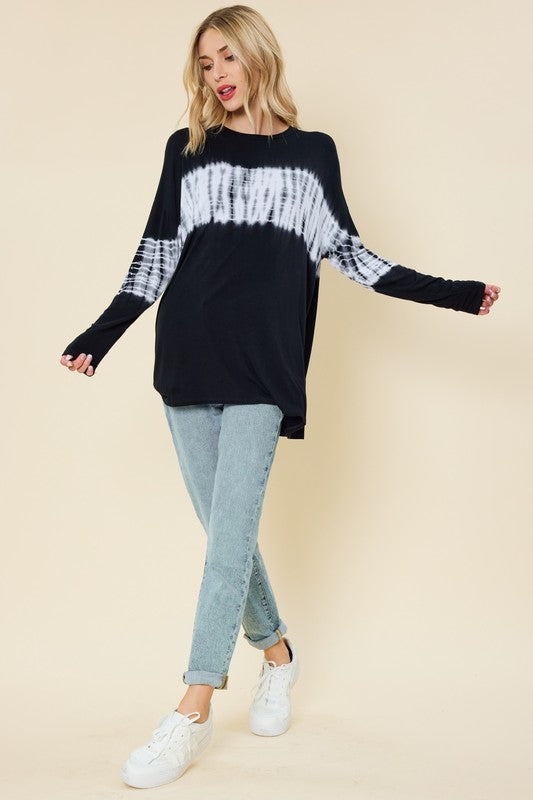Tie Dye Tunic Top