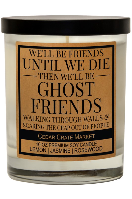 Ghost Friend Candle