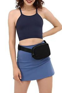 Nylon Waist/Crossbody Bag in Variety of Colors